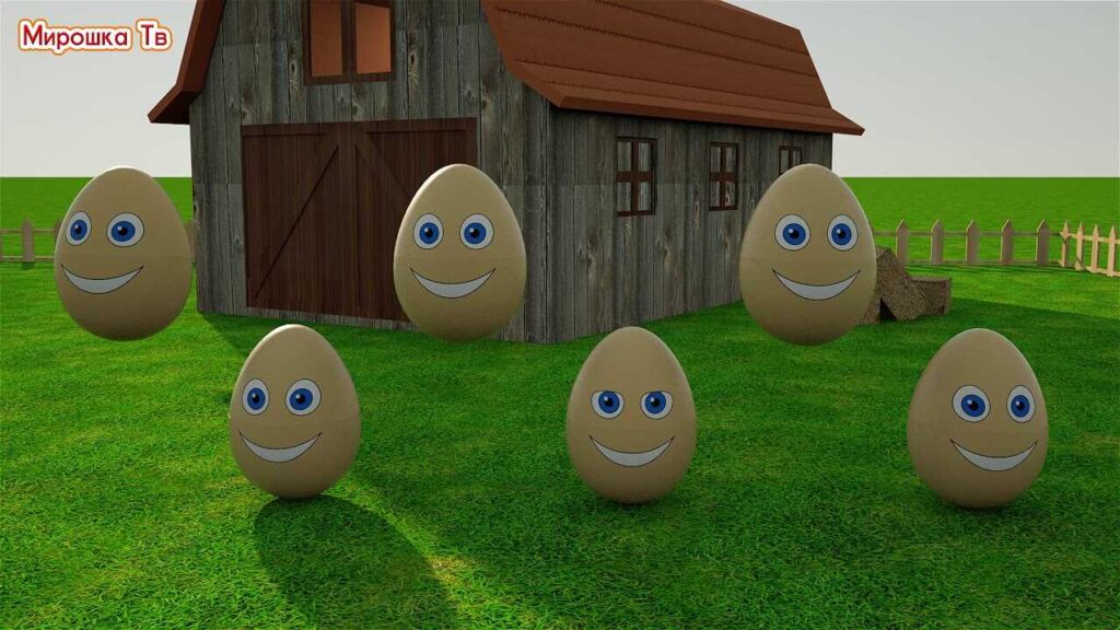 "Learning Colors - Colorful Eggs on a Farm" par Miroshka TV