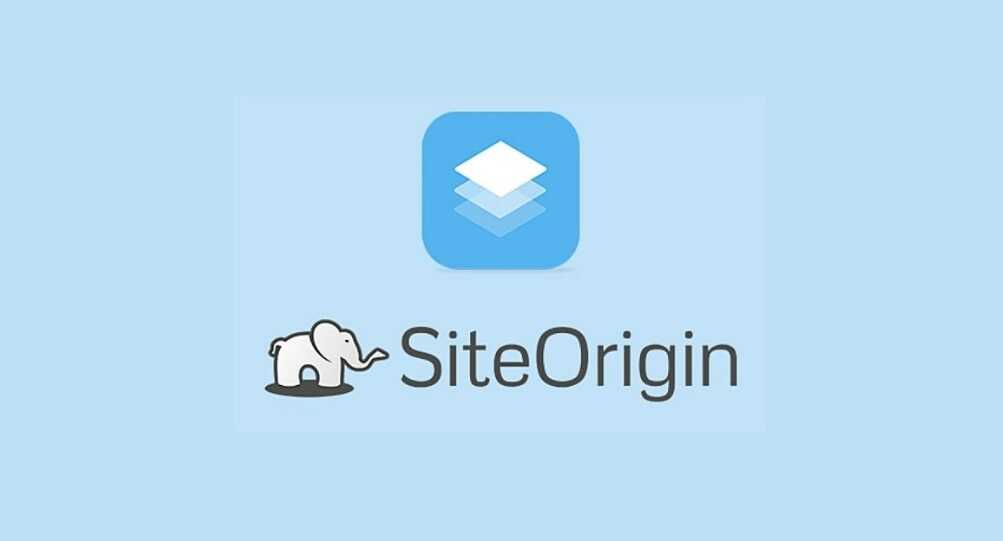 SiteOrigin Page Builder