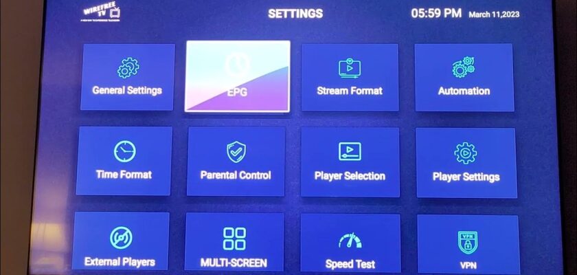 Comment réparer l'epg sur les smarters iptv ?