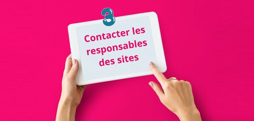 Contacter le responsable du site pour faire retirer le contenu