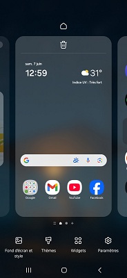 Cacher une application 01