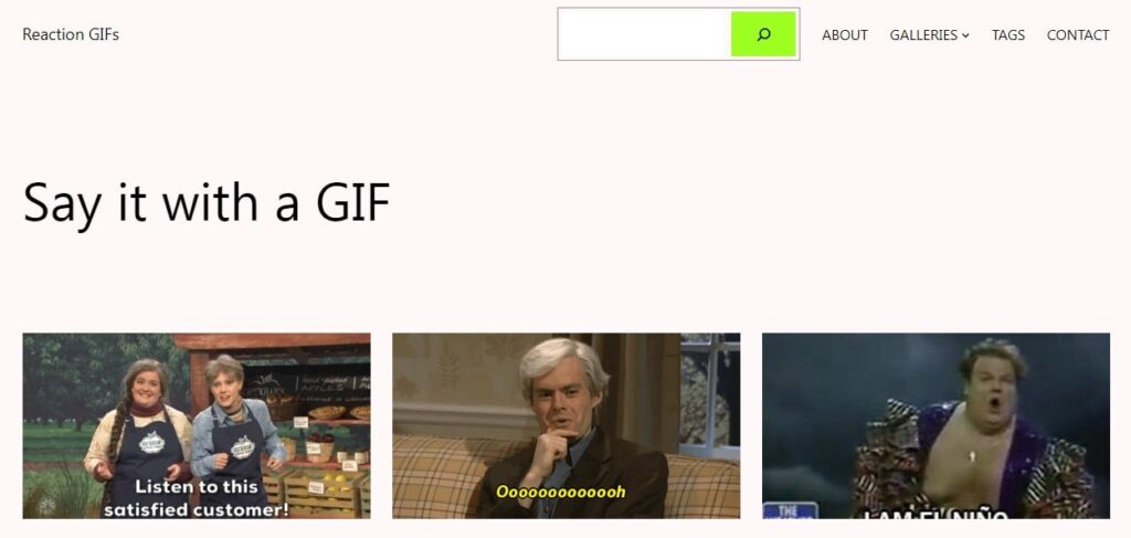 Reaction GIFs