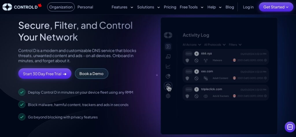 Control D