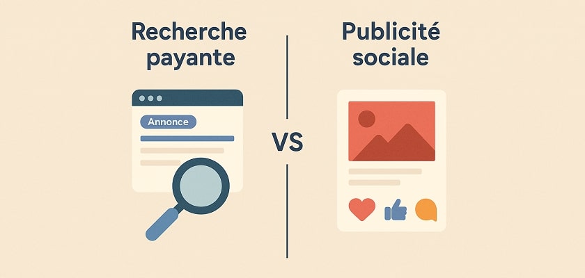 Publicité en ligne : moteur de recherche ou réseaux sociaux ?