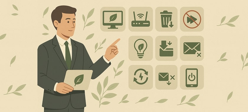 10 actions concrètes pour adopter la sobriété numérique en entreprise