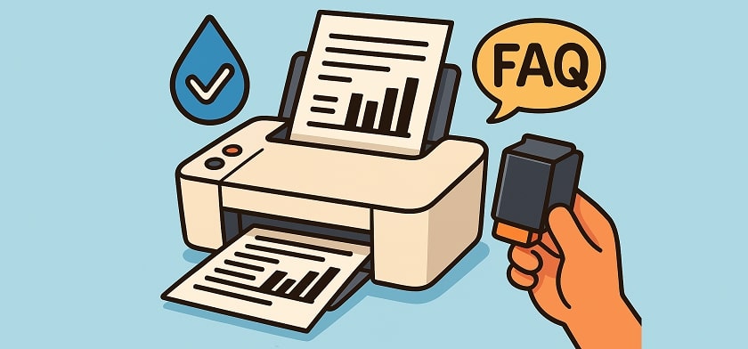 FAQ : consommer moins d’encre au quotidien
