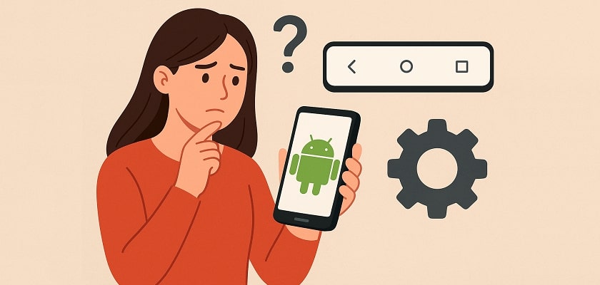 Comment réactiver les 3 boutons de navigation sur Android