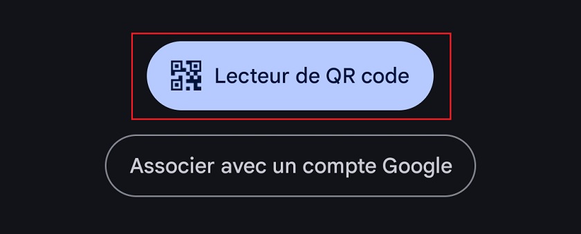 Lecteur de QR code