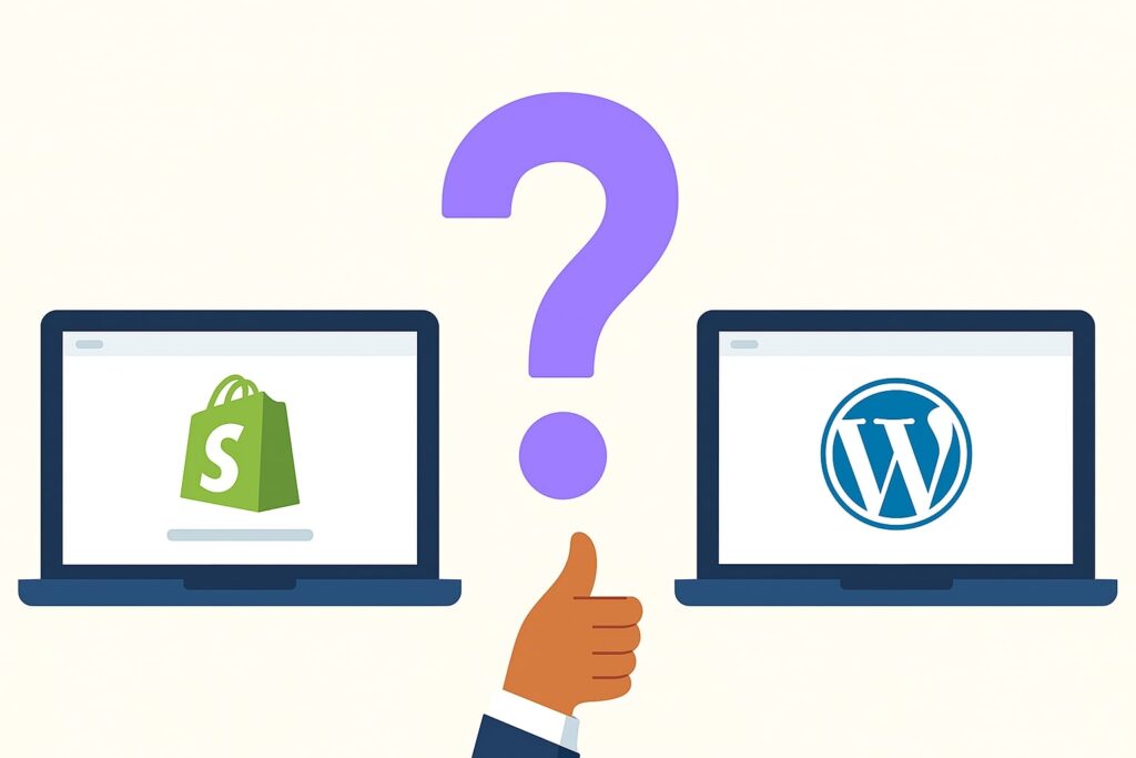 FAQ : Shopify ou WordPress, lequel choisir pour sa boutique en ligne ?