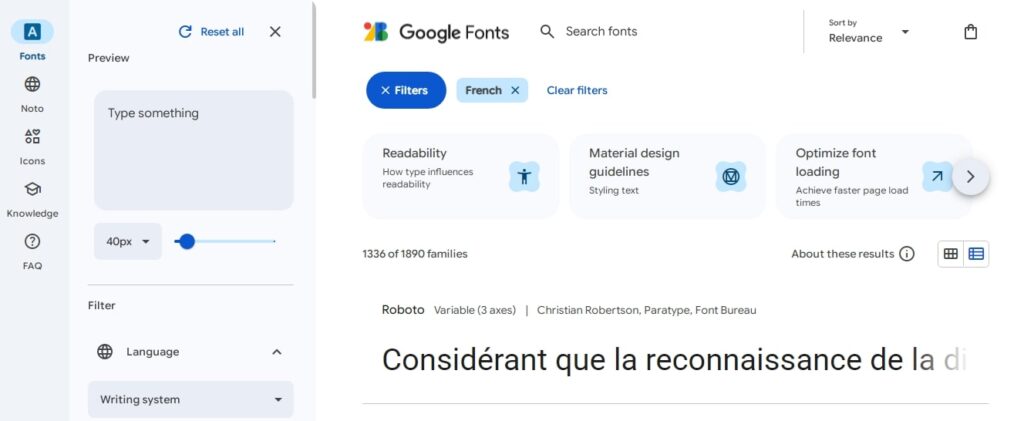 Google Fonts