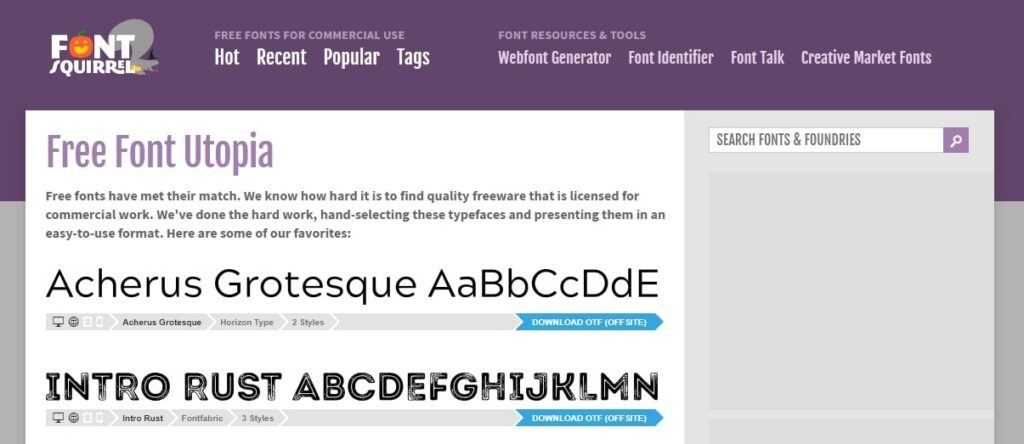 Font Squirrel