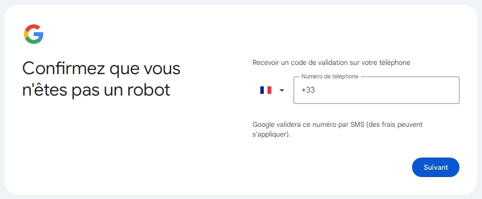 Ajoutez un numéro de téléphone