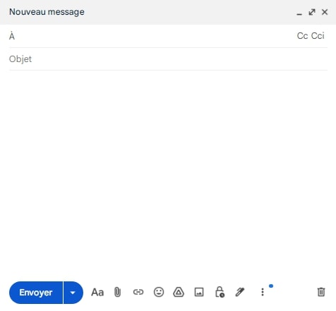 Nouveau message