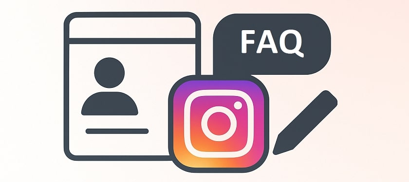 FAQ nom Instagram
