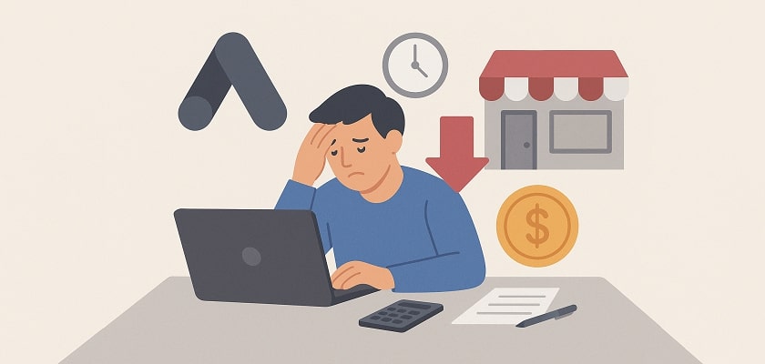 Les erreurs Google Ads qui font perdre du temps et de l'argent aux petites entreprises