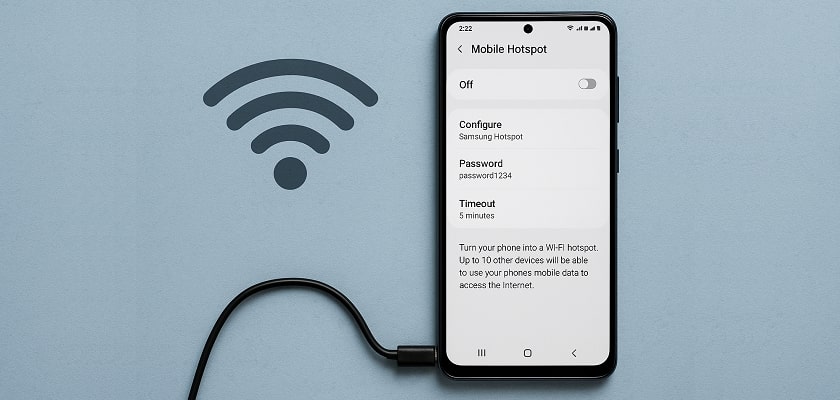 Comment partager la connexion sur un smartphone Samsung