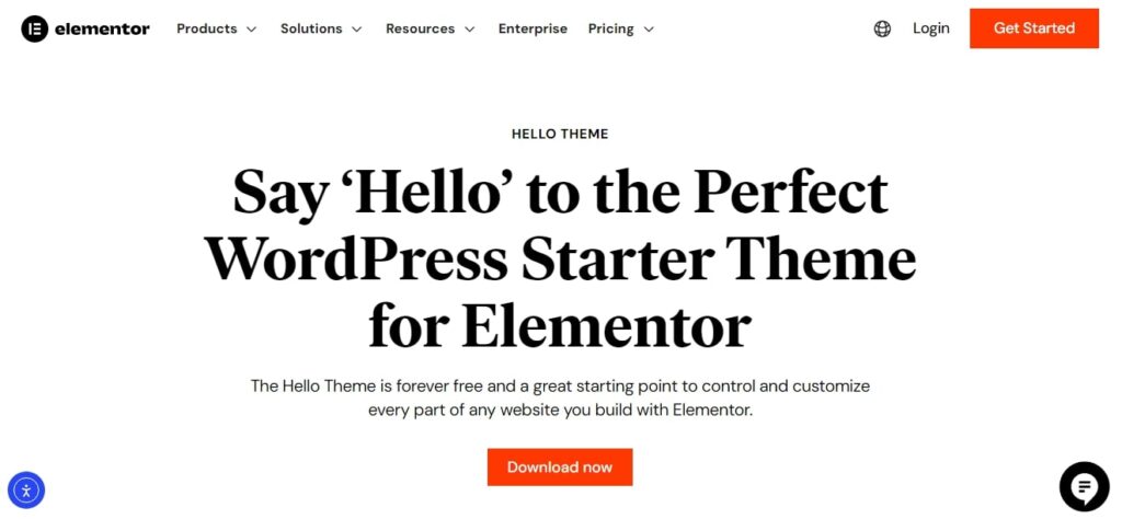 Hello Theme (Elementor)