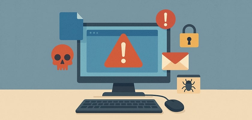 5 erreurs qui mettent votre PC en danger