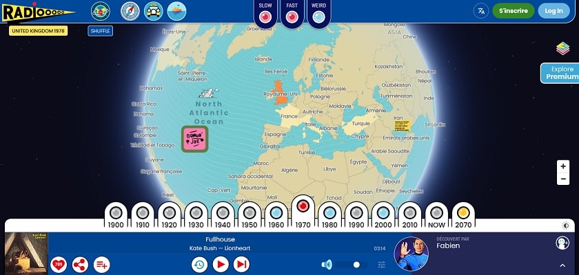 Application Radiooooo