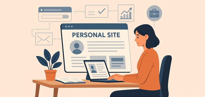 Les bonnes raisons d’avoir votre propre site personnel pour booster votre carrière