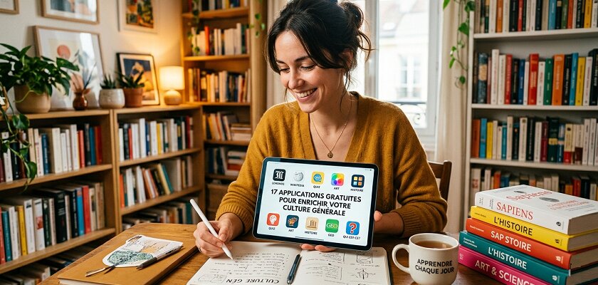 17 applications gratuites pour enrichir votre culture générale