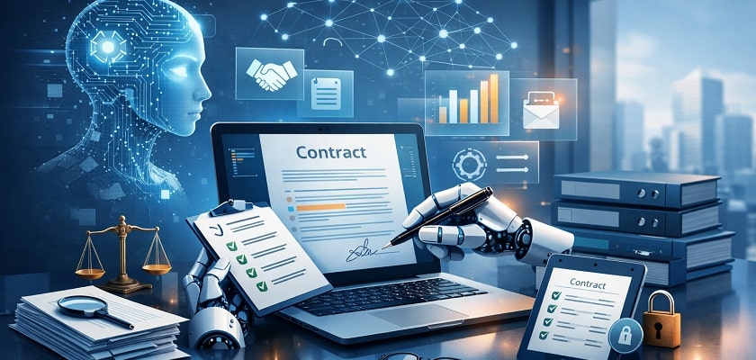 Comment l’IA améliore la gestion du cycle de vie des contrats