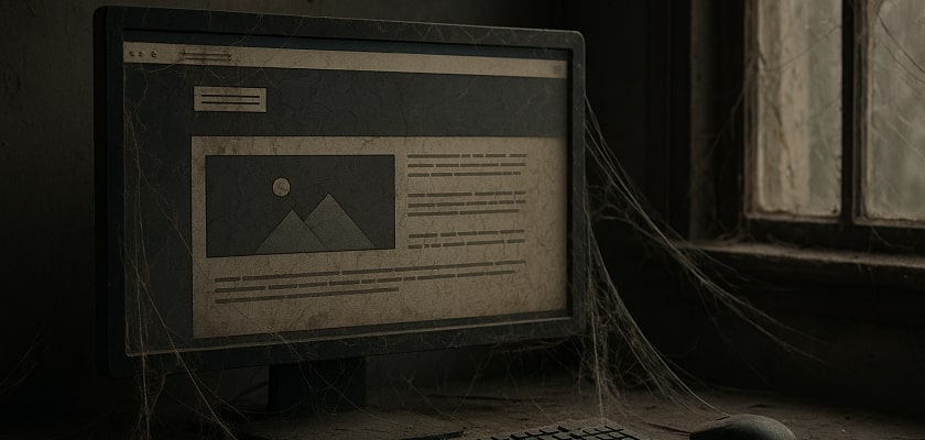 Que se passe-t-il quand vous ne maintenez plus votre site web