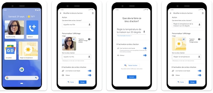 Google Action Blocks
