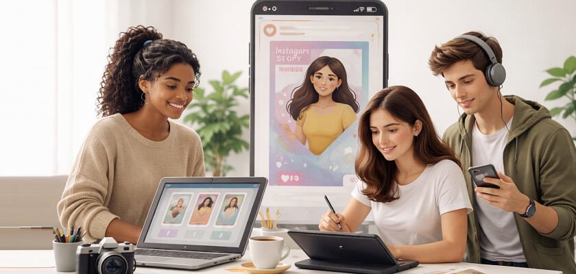 6 plateformes pour trouver des modèles de stories Instagram