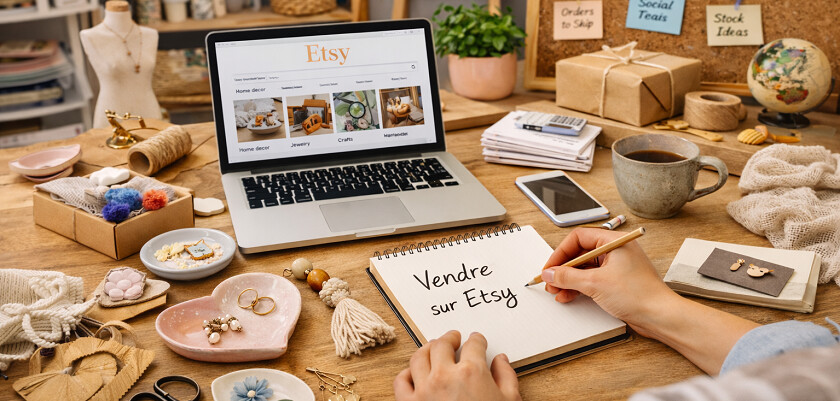 Vendre ses créations sur Etsy en 2026 : avantages et inconvénients