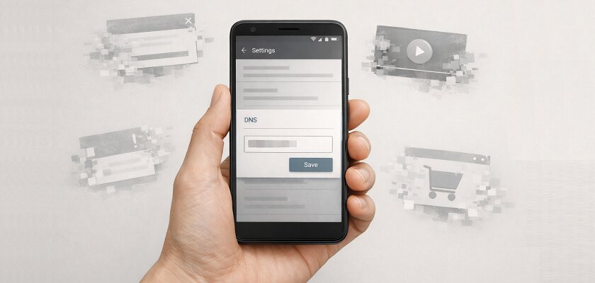 Comment bloquer toutes les pubs sur Android avec un simple réglage DNS