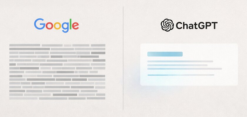 5 cas où ChatGPT Search est plus efficace que Google pour trouver une information