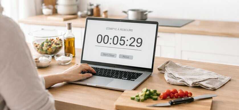Compte à rebours en ligne
