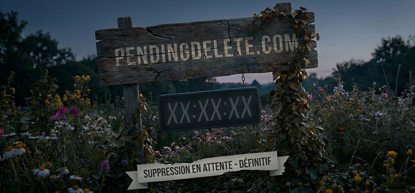 Pending Delete (attente de suppression)