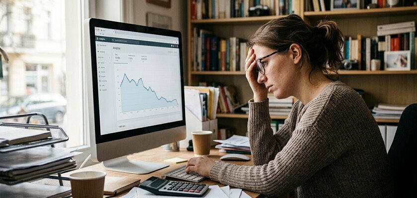 Les petits éditeurs web perdent 60 % de leur trafic organique