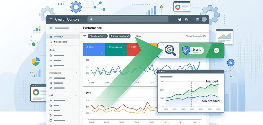 Google Search Console détecte enfin vos requêtes de marque automatiquement