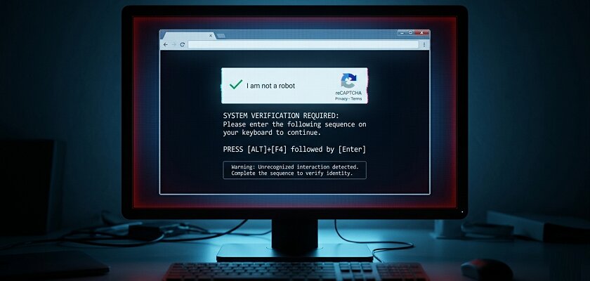 Faux CAPTCHA : une arnaque qui installe un malware sur votre PC sans que vous vous en rendiez compte