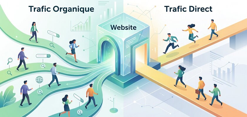 Trafic direct et référencement : pourquoi ce n'est pas un facteur de classement Google
