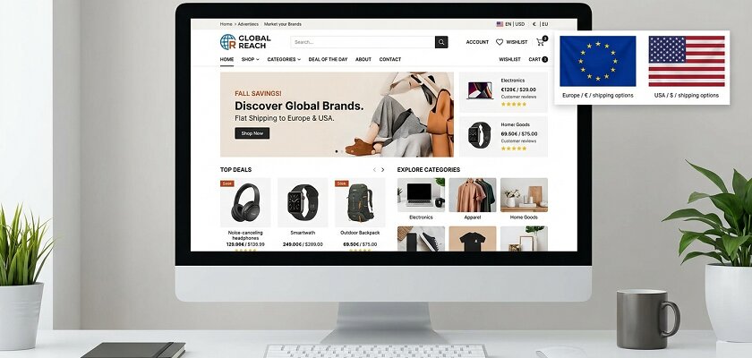 E-commerce : pourquoi les marques européennes ont du mal à percer aux Etats-Unis
