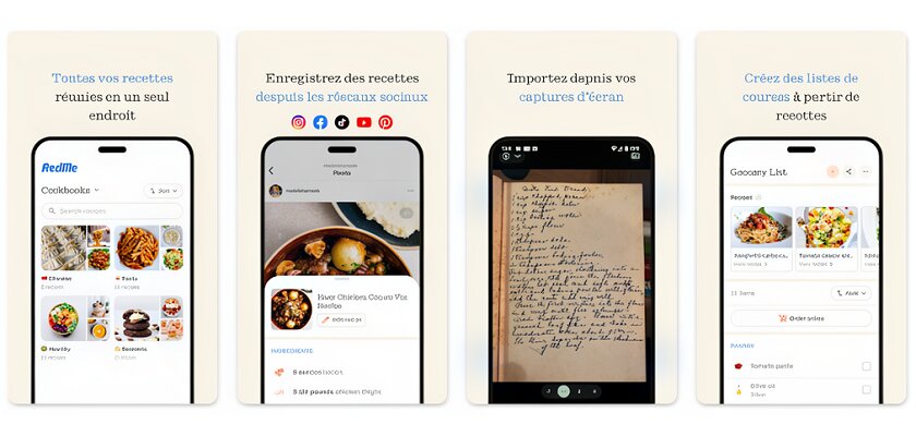 ReciMe, l'application qui transforme vos vidéos Instagram et TikTok en vraies recettes