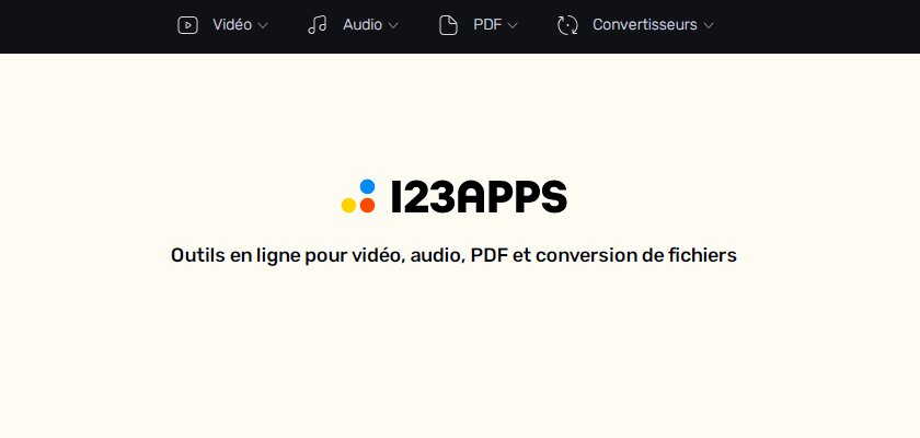 123apps : un seul outil pour couper, convertir et compresser vos fichiers