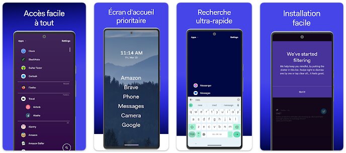 Fonctionnalités before launcher