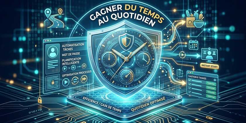Gagner du temps au quotidien