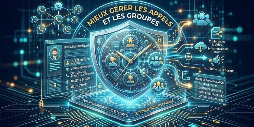 Mieux gérer les appels et les groupes