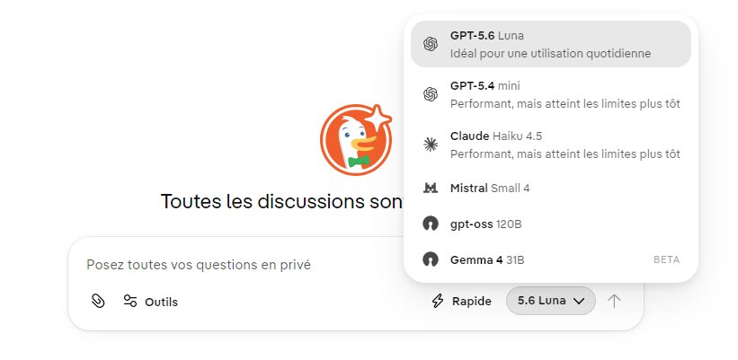 Ce que DuckDuckGo fait réellement de vos messages