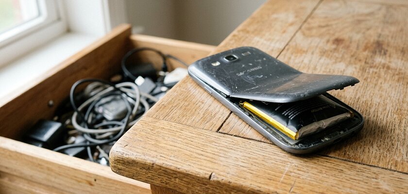 Pourquoi un vieux téléphone dans un tiroir peut être dangereux