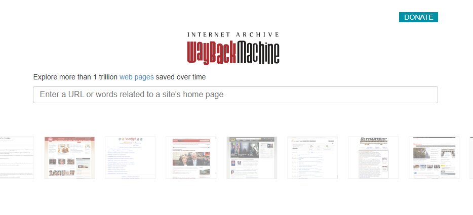 La Wayback Machine
