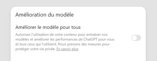 Améliorer le modèle pour tous