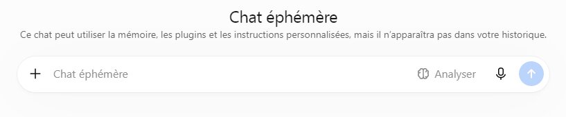Chat éphémère
