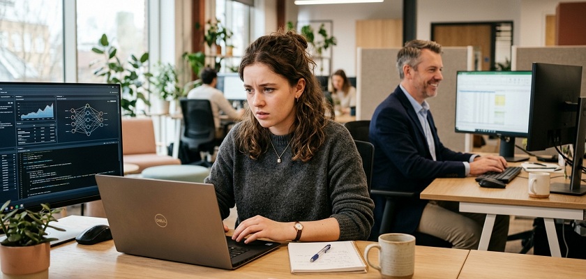 Les jeunes actifs sont plus inquiets face à l'intelligence artificielle que leurs aînés